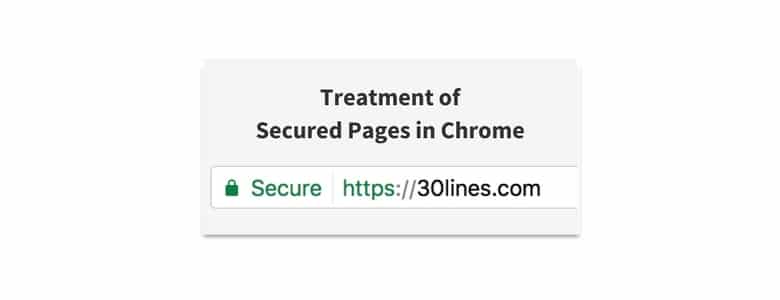 Google Chrome HTTPS warning for Secured Websites